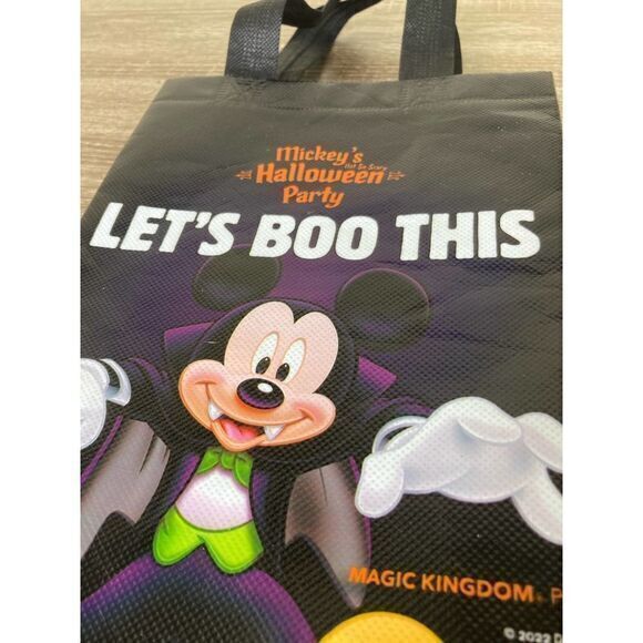 Disney Parks Candy Bag Mickeys Halloween Party Treat Unisex Kids Graphic‎ 50th - Picture 7 of 10